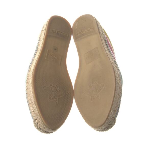 ❤️Gucci Double G Logo Leather Espadrilles❤️ - Picture 5 of 5
